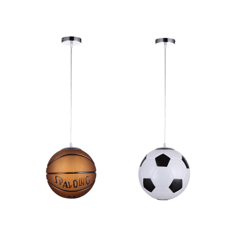 GOALGLOW - Stylish LED ceiling light with football motif for children's rooms