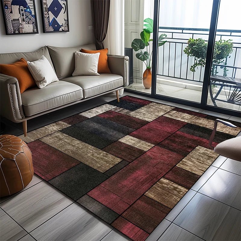 GEOMATIK INTERA – Stylish geometric rug for soft, non-slip living comfort
