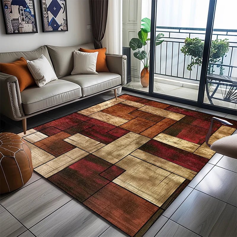 GEOMATIK INTERA – Stylish geometric rug for soft, non-slip living comfort