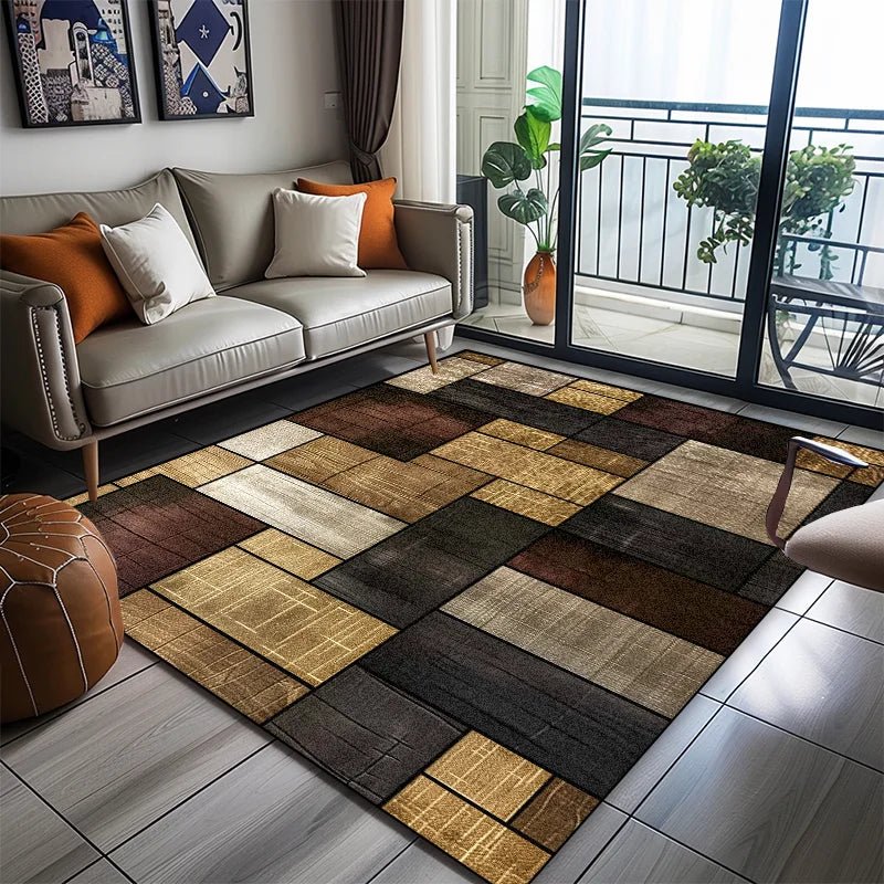 GEOMATIK INTERA – Stylish geometric rug for soft, non-slip living comfort