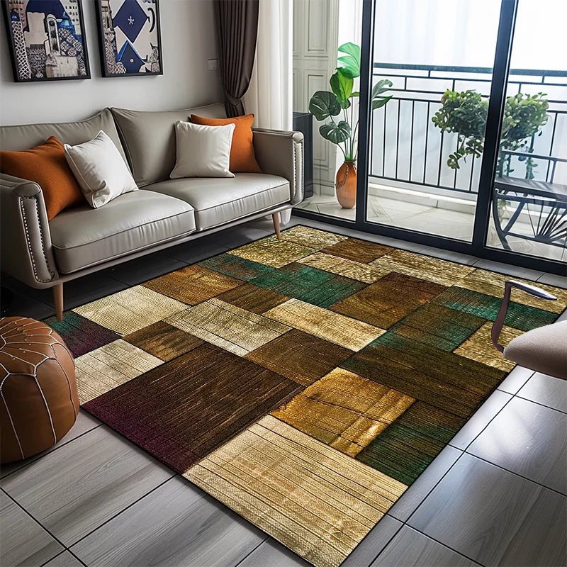 GEOMATIK INTERA – Stylish geometric rug for soft, non-slip living comfort