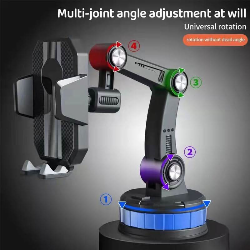 Super adsorption - 360° mobile phone holder with strong suction cup attachment