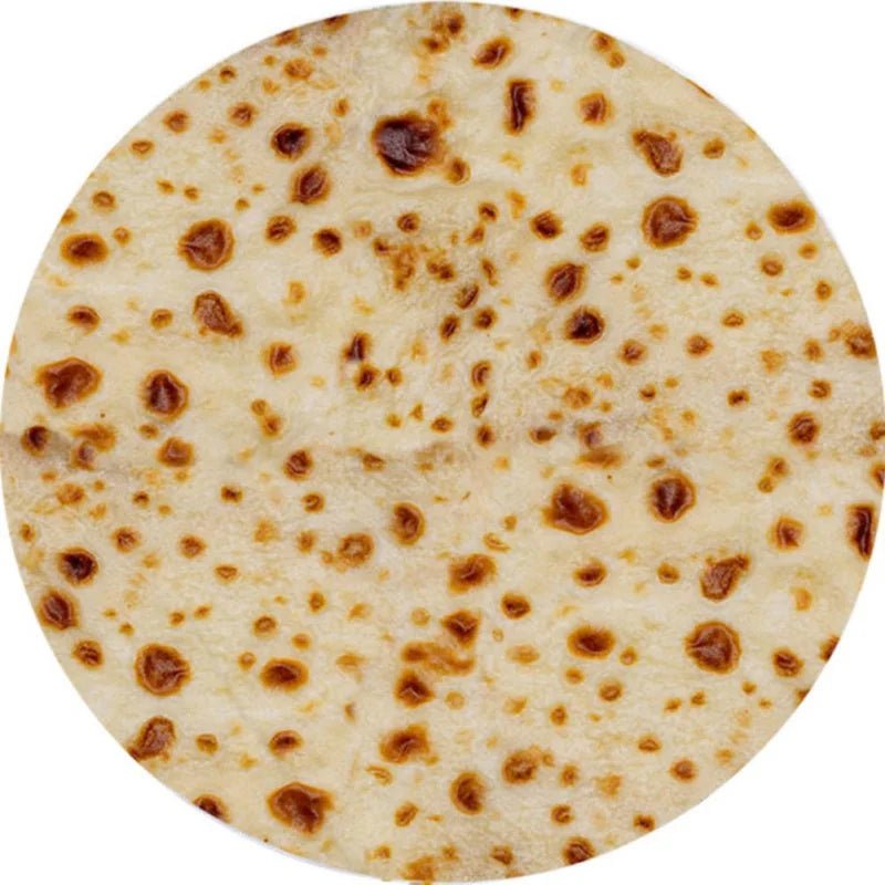 TACO HUG – Cozy Taco Flannel Blanket with Funny Tortilla Design