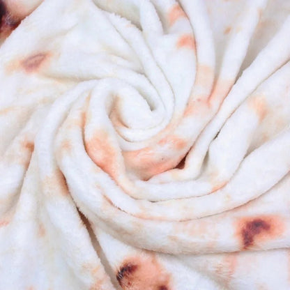 TACO HUG – Cozy Taco Flannel Blanket with Funny Tortilla Design