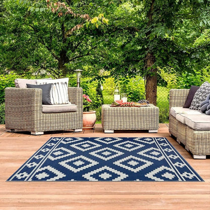 PATIOLOOM – High-quality outdoor garden rug, easy to clean & weatherproof