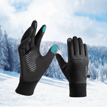 TOUCHFROST – Thermal touchscreen gloves with water protection and secure grip