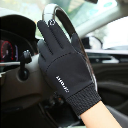 TOUCHFROST – Thermal touchscreen gloves with water protection and secure grip
