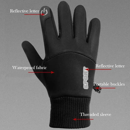 TOUCHFROST – Thermal touchscreen gloves with water protection and secure grip