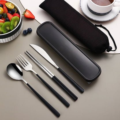 CUTLERYGO – Premium stainless steel travel cutlery set for daily use