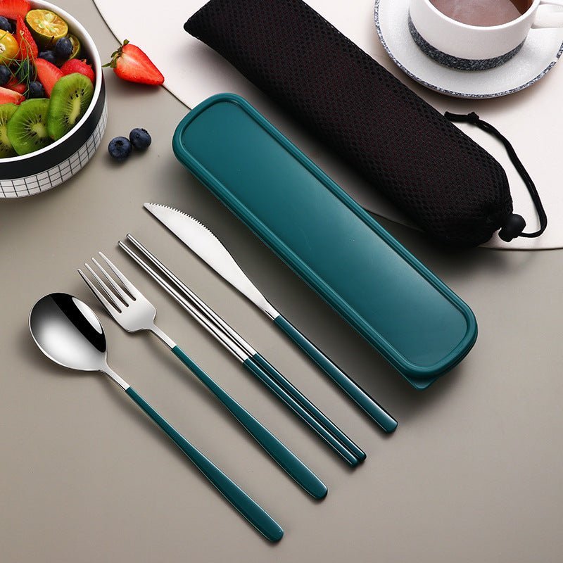 CUTLERYGO – Premium stainless steel travel cutlery set for daily use
