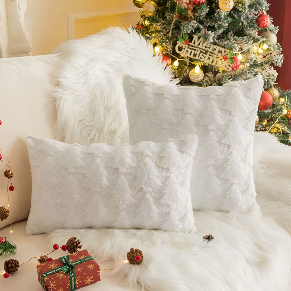 SPRUCELY – Cozy Plush Christmas Tree Pillowcase made of Ultra-Soft Fabric