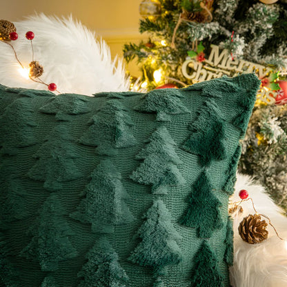 SPRUCELY – Cozy Plush Christmas Tree Pillowcase made of Ultra-Soft Fabric