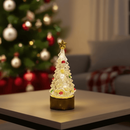 HOLIDAYLIT – Festive Christmas Tree Table and Nightstand Lamp