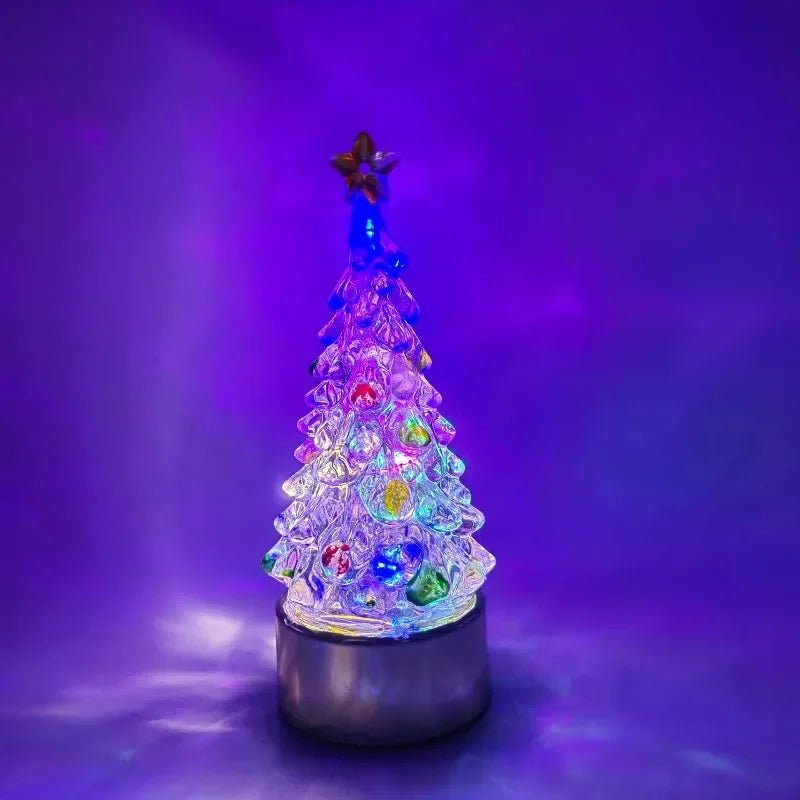 HOLIDAYLIT – Festive Christmas Tree Table and Nightstand Lamp