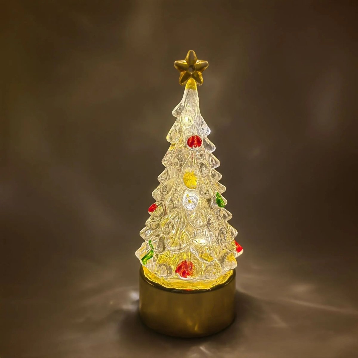 HOLIDAYLIT – Festive Christmas Tree Table and Nightstand Lamp