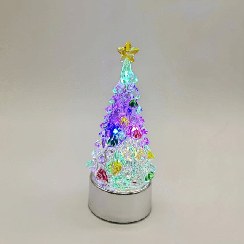 HOLIDAYLIT – Festive Christmas Tree Table and Nightstand Lamp