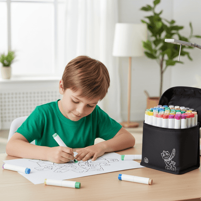 CHROMAFLEX – Pen set with 48 vibrant inks for sketching and shading