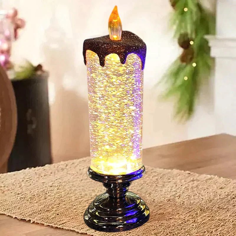 FESTIFLAME – Elegant LED Candle for Cozy Christmas Evenings