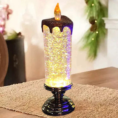 FESTIFLAME – Elegant LED Candle for Cozy Christmas Evenings