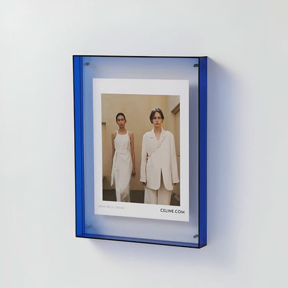 CRYSTAFRAME - Transparent acrylic picture frame for modern picture presentation