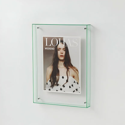 CRYSTAFRAME - Transparent acrylic picture frame for modern picture presentation