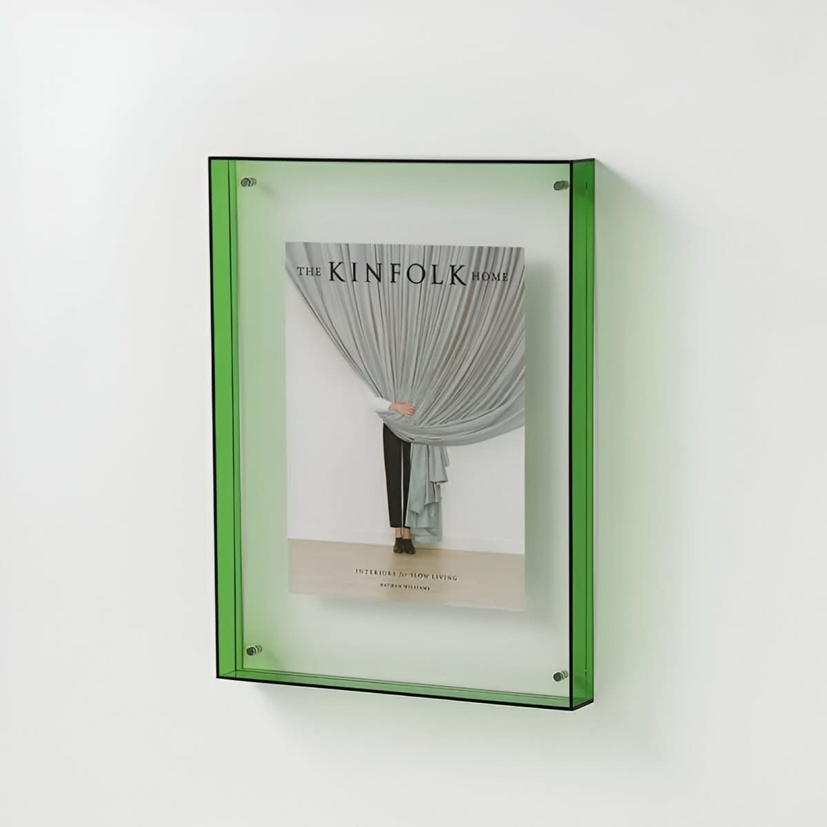 CRYSTAFRAME - Transparent acrylic picture frame for modern picture presentation