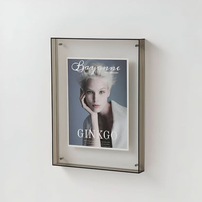CRYSTAFRAME - Transparent acrylic picture frame for modern picture presentation