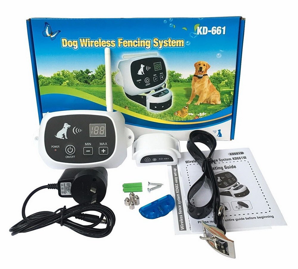 PERIMIPET – Wireless Dog Fence with Training Mode for Safe Freedom Outdoors