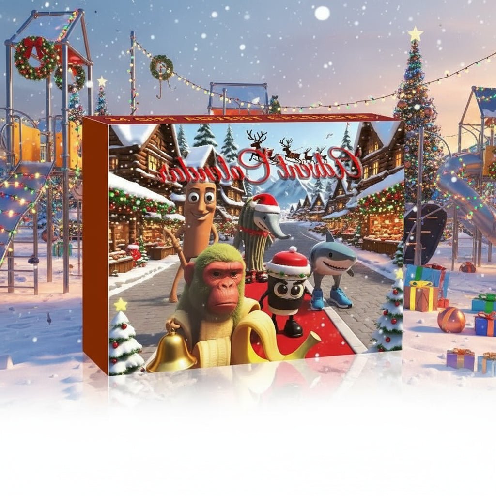 GIGGLIA – Creative Advent Calendar for Children with 24 Joyful Surprises and Play Figures