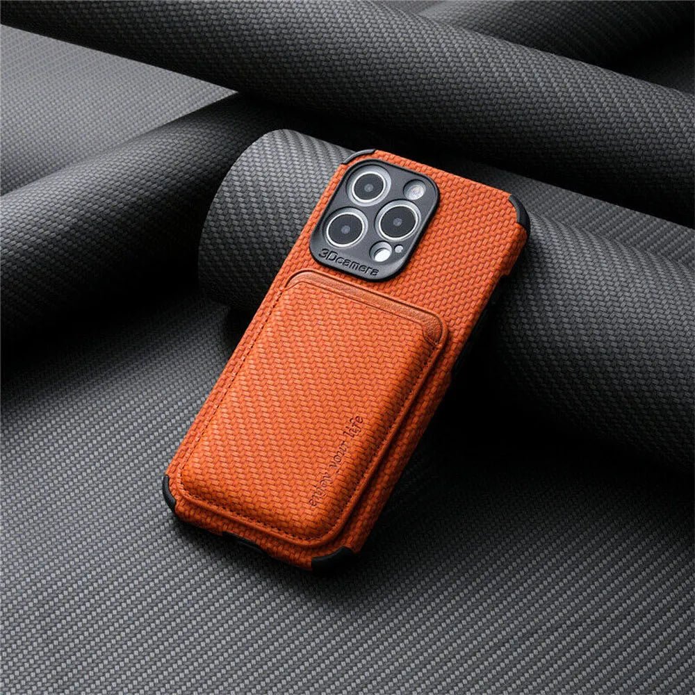 CARBONEDGE – Compatible Carbon Fiber Case with Premium Surface for iPhone 14 Pro & 13