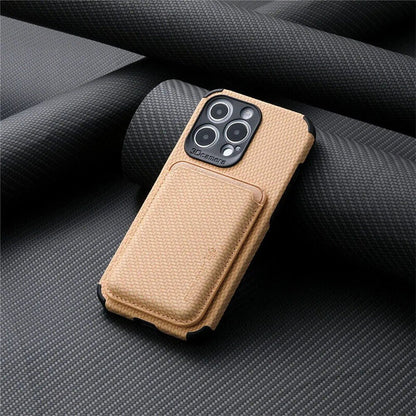 CARBONEDGE – Compatible Carbon Fiber Case with Premium Surface for iPhone 14 Pro & 13