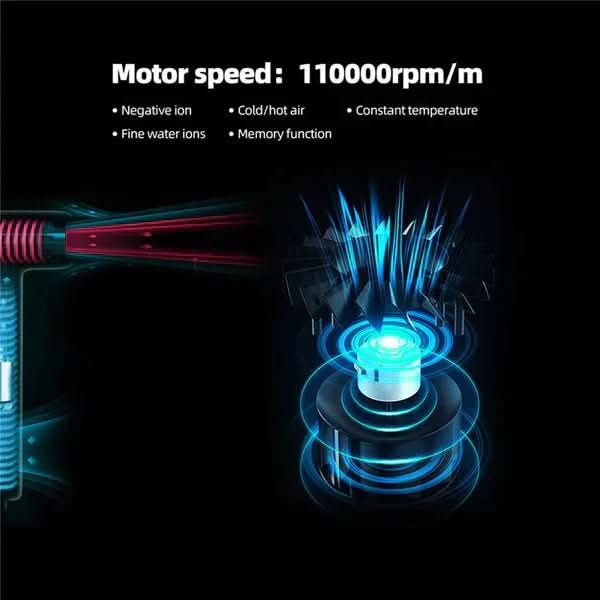 AIRSTYLER PRO - Ultralight hair dryer for fast drying in salon quality