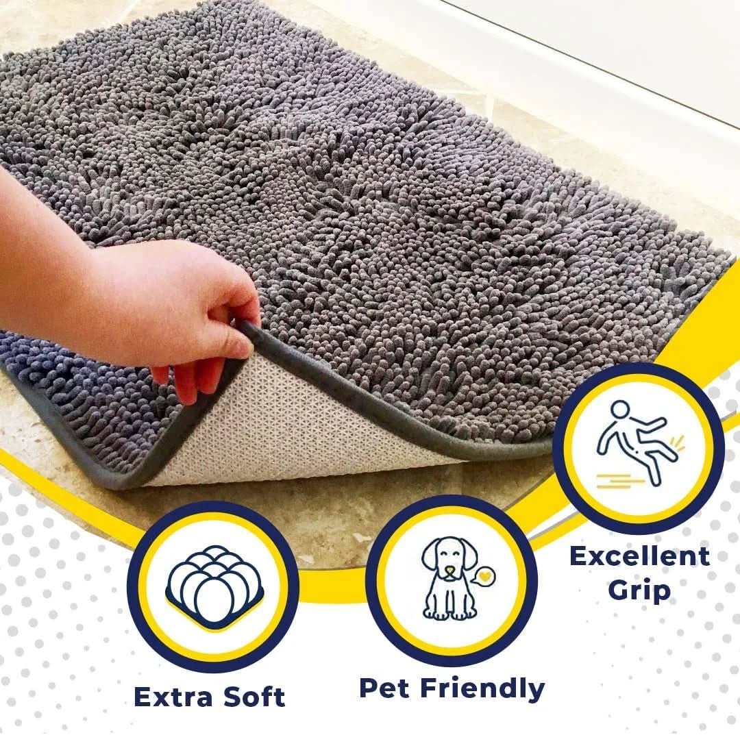ULTRASOFT BATH MAT – Microfiber Bath Mat for Comfort & Safety