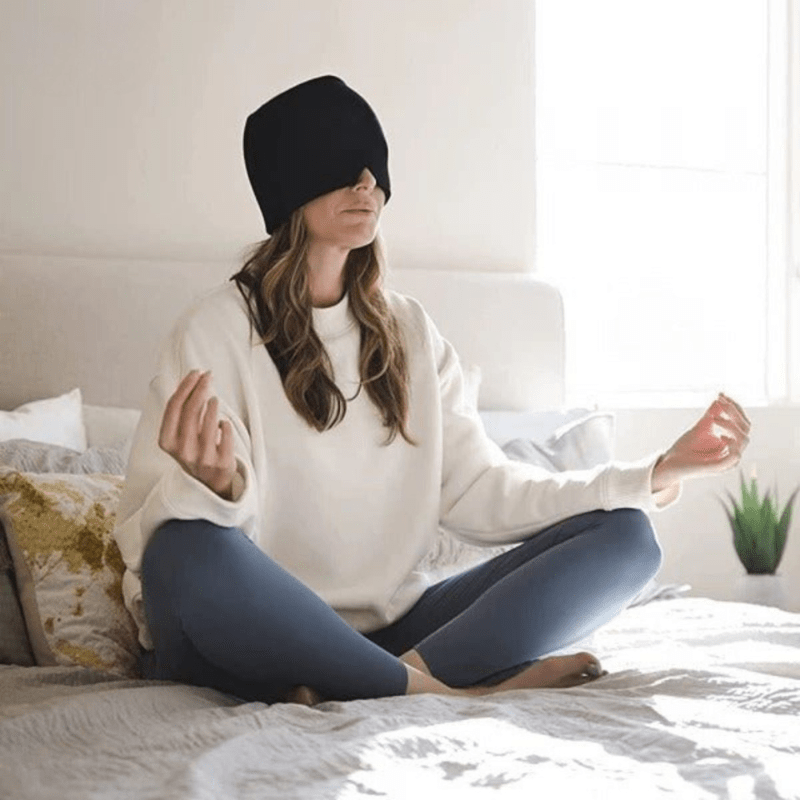 Head aid - migraine & headache mask with cold & heat therapy