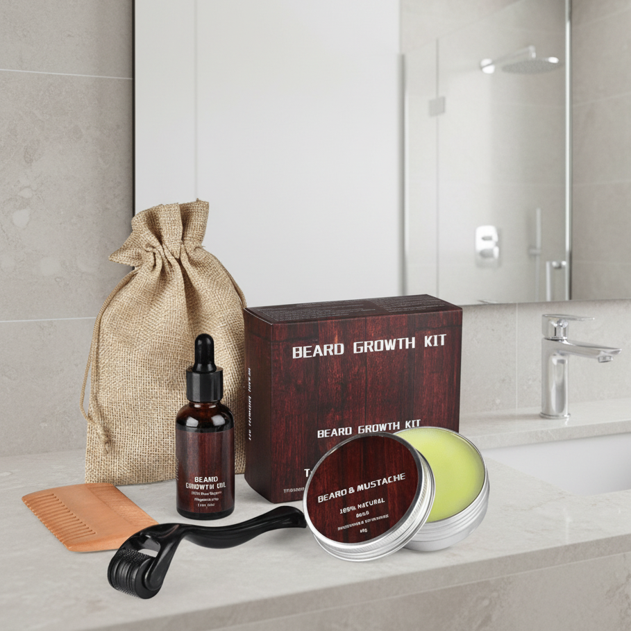 Bartboost - Beard growth kit for a healthy & strong beard