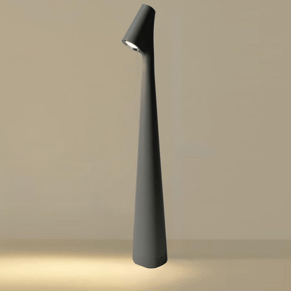 Metal table lamp - Rechargeable & stylish for indoors & outdoors