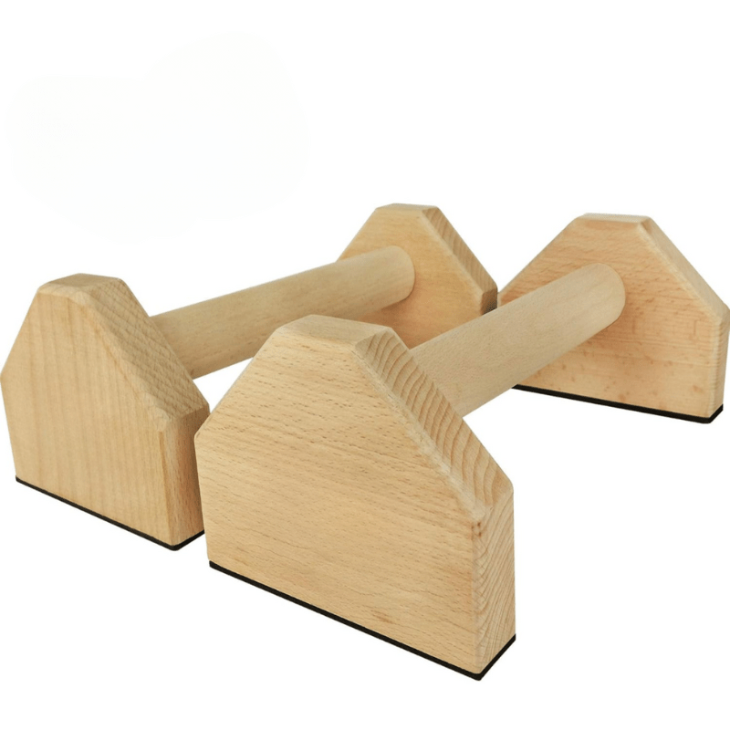 Calisthenics Power Bars - wooden push-up bars for stable calisthenics training