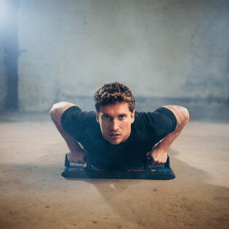 QuadroPress push-up machine - Ergonomic & effective for targeted upper body training