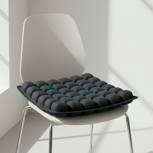 ZENSEAT CUSHION – Ergonomic Air Seat Cushion for Travel & Office