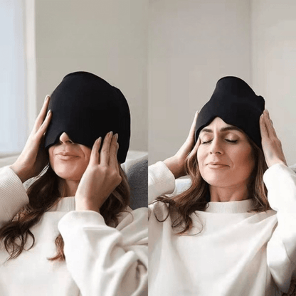 Head aid - migraine & headache mask with cold & heat therapy