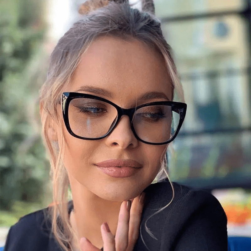 BLUEMODE FRAME - Stylish anti-blue light spectacle frames for women with prescription function