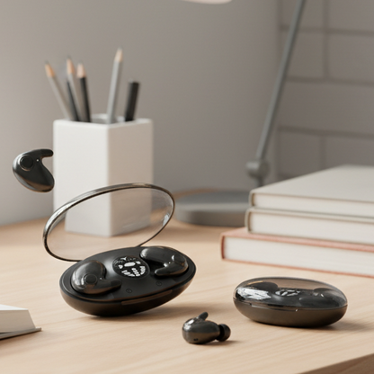 SleepBuds Pro – Invisible Wireless Earplugs with Noise Cancellation