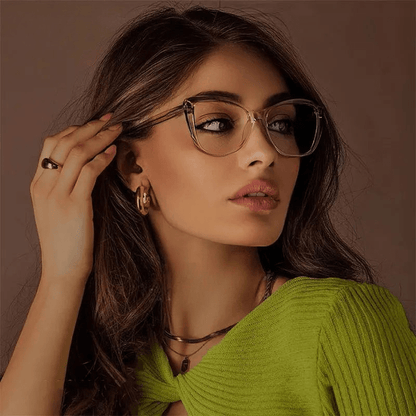 BLUEMODE FRAME - Stylish anti-blue light spectacle frames for women with prescription function