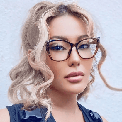 BLUEMODE FRAME - Stylish anti-blue light spectacle frames for women with prescription function