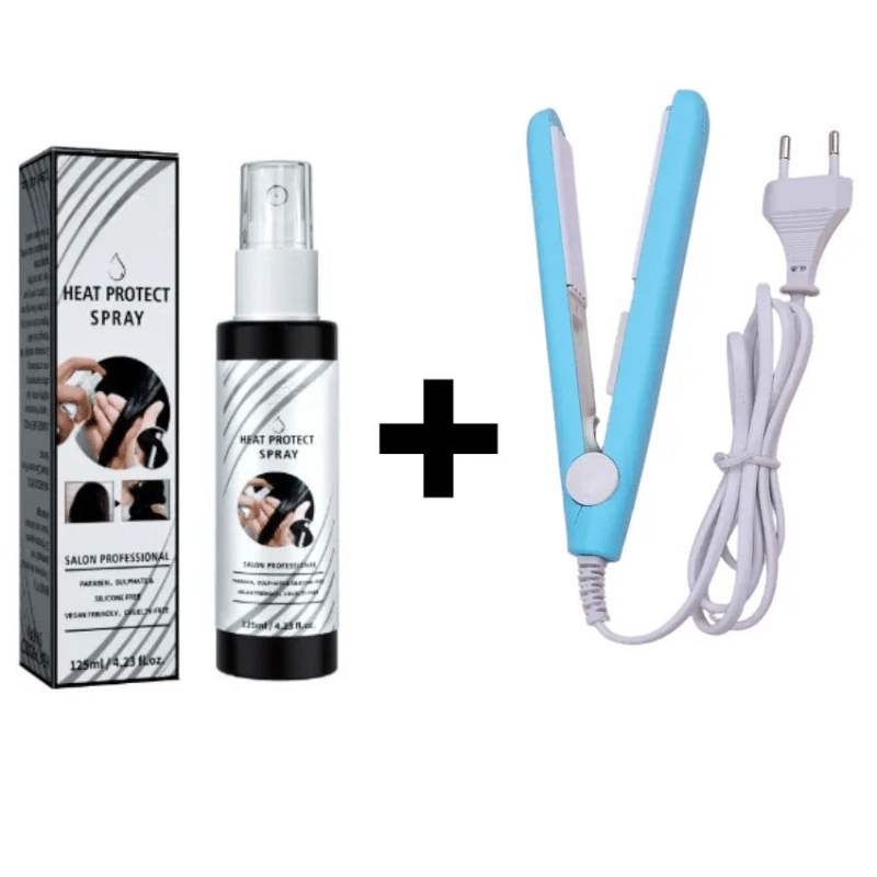 CurlOn Mini Hair Curler - Compact curling iron for soft waves & defined curls