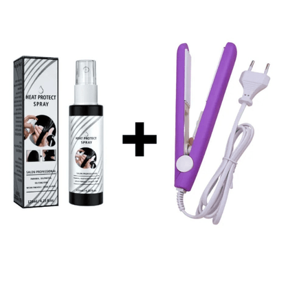 CurlOn Mini Hair Curler - Compact curling iron for soft waves & defined curls