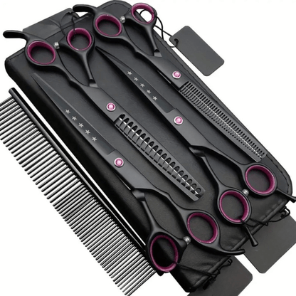 TRIMMEISTER – 4-piece Scissor Set for Precise Pet Grooming
