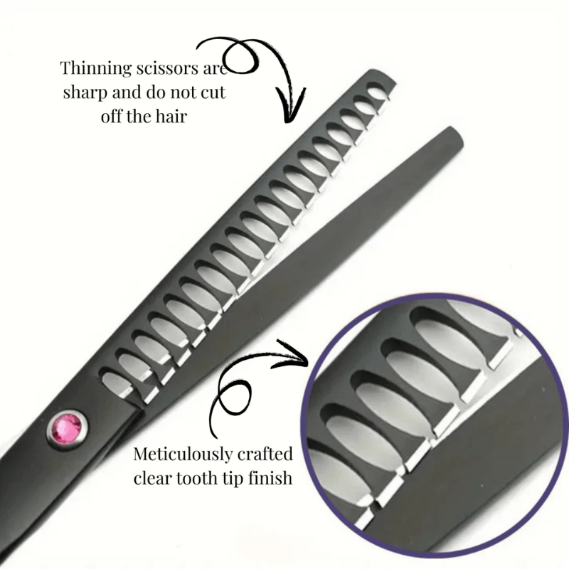 TRIMMEISTER – 4-piece Scissor Set for Precise Pet Grooming