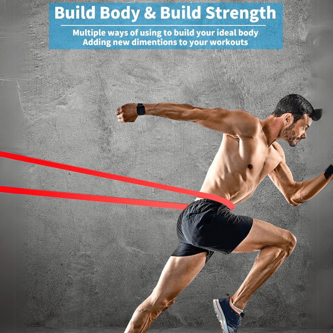 Resistforce - Pull-up support tyre set for pull-up support & strength increase
