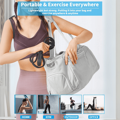 Resistforce - Pull-up support tyre set for pull-up support & strength increase